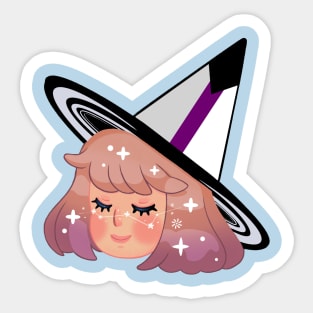 Demi Witch Pride Sticker